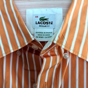Lacoste .Size 44.white/ orang.